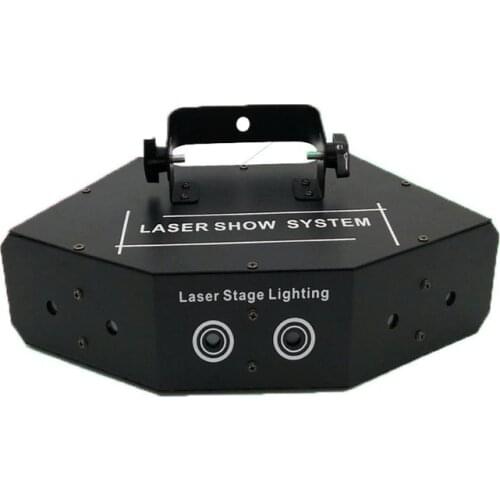 Hot sell RGB Laser DMX512 LED Stage Lights Scanner DJ Light Effect Laser Projector Disco Beam Laser Stage lighting effect