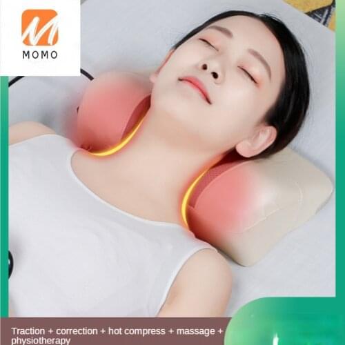 Massage Instrument Neck Curvature Straightening Traction Correction Physiotherapy Soothing for Cervical Relief Pillow