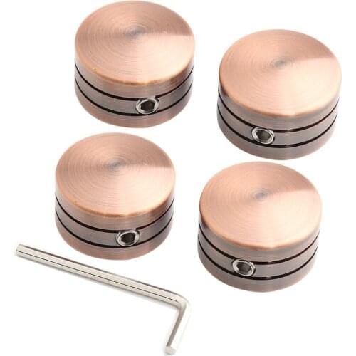 Motorcycle 4PCS Spark Plug Head Bolt Cap Cover Plug For Harley Sportster XL883 1200 Touring Street Glide Twin Cam 1999-Up