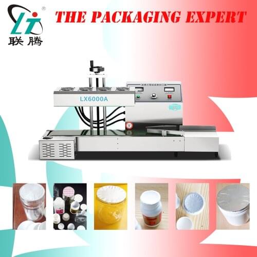 Continuous Induction Aluminum Foil Sealing Machine Auto Electromagnetic Foils Sealer Automatic Bottle Foil Sealer Free Shipping