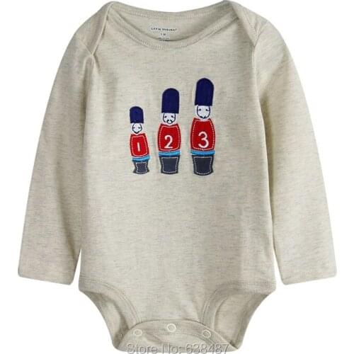 New 2020 Brand Quality 100% Cotton Autumn Baby Boys Long Sleeve Clothing Ropa Bebe Newborn Clothes Bodysuits Creepers Jumpsuits