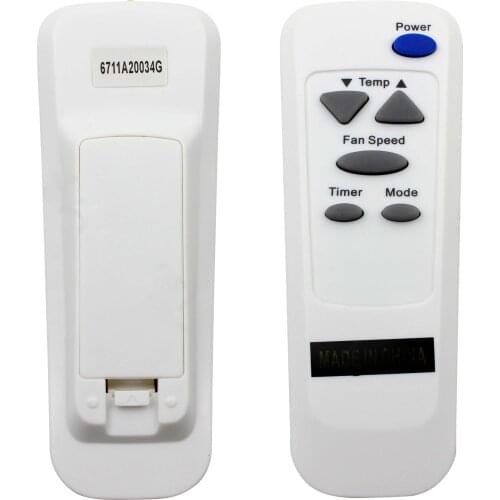 New 6711A20034G air conditioning Replace For LG AC A/C Remote Control 6711A20056T AKB73016011