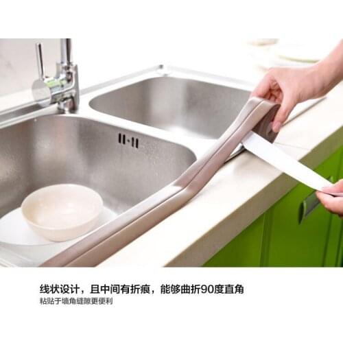 Self Adhesive Waterproof Anti-moisture Bathroom Mosaic PVC Wall Sticker 3.8cmX3.2m Kitchen Ceramic Stickers Home Decortaion