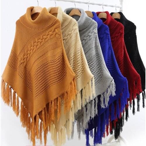 Schinteon Womens Winter Ponchos