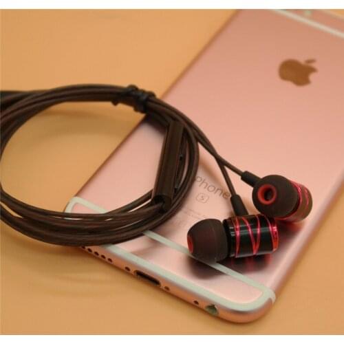 Diy earphone universal mic control board bass earphone