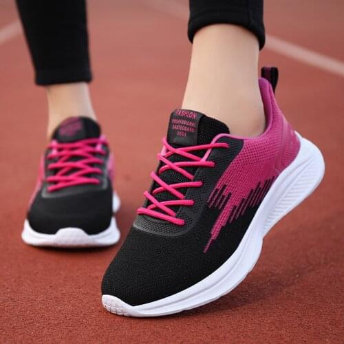 Tenis Feminino Mujer 2021 Autumn Tennis Shoes Woman Mesh Walking Jogging Shoes Female Platform Sneakers Basket Chaussure Femme