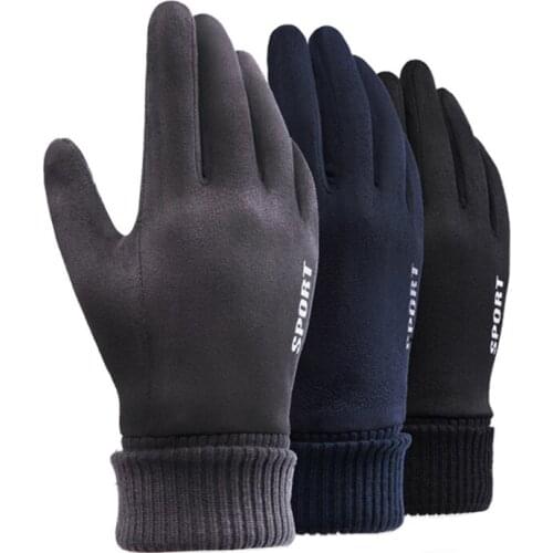 Winter Touch Screen Gloves For Men Windproof Comfortable Riding Motorcycle Gloves Winter Keep Warm Women Outdoor Sport Gloves