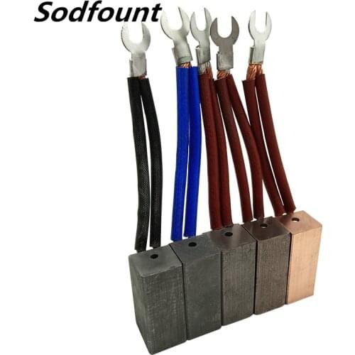 1pcs J164 high copper national standard carbon brush 25*32*60mm generator graphite D172 half copper J204 T8 type