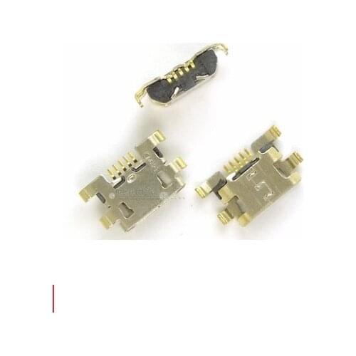 100pcs Micro USB 5Pin Jack Connector Reverse Socket Data Charging Port Tail Plug For Gionee GN5005 Youmi 4S Mobile Phone Mini