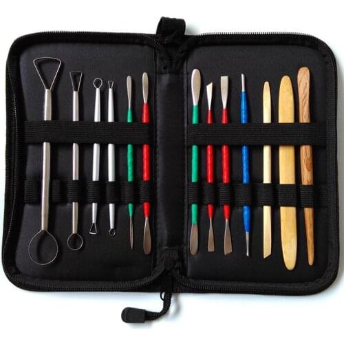 13pcs Stainless steel DIY Wood Carving graver Knife Modeling Clay Plasticine Tool Mold Toys Hobbies Learning Education