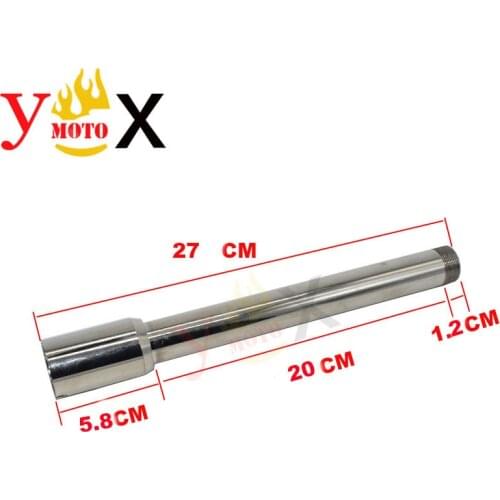 27CM Racing Motorcycle Steel Front Wheel Rim Axle Pivot Bolt Holder Rod For DUCATI 696 796 795 1100 1098 1198 848 DIAVEL1200