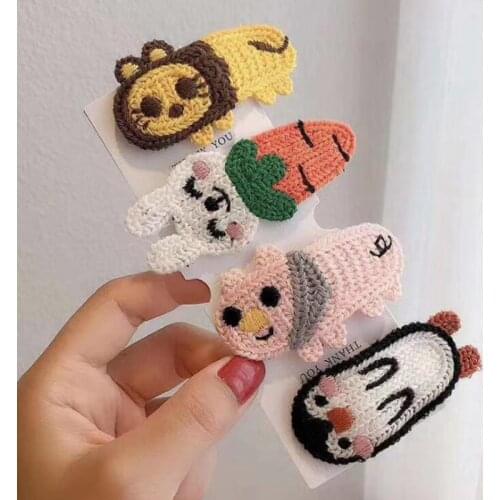 30pcs/lot New fashion cute cartoon animal hairpin sweet Girl hairpin hair accessories fashion hair accessories