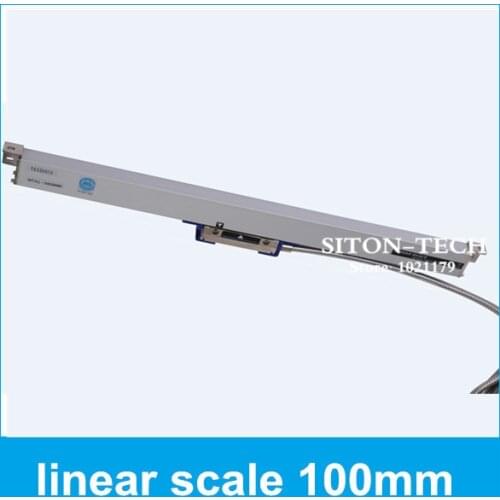 Free shipping mill lathe linear encoder Rational WTA1 1um 100mm digital linear scale for Spark machine CNC