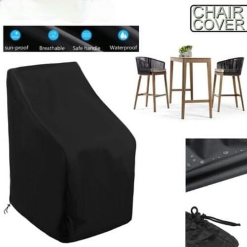 Waterproof Patio Chair Cover Heavy Duty Dust Rain Cover Outdoor Garden Yard Patio Furniture Protective Cover Waterproof cover