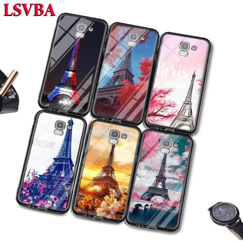 Paris Eiffel Tower For Samsung Galaxy J2 J3 J4 J5 J6 J7 Plus Core 2018 2017 2016 Super Bright Glossy Phone Case Cover