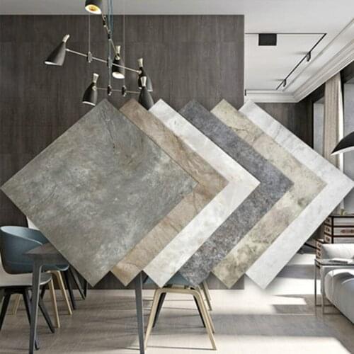 Marble Tile Floor Sticker Modern Wall Sticker Waterproof Living Room Bedroom Bathroom Self Adhesive Wallpaper Kitchen Home Decor