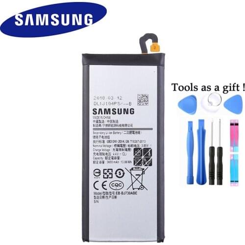 SAMSUNG Original Battery EB-BJ730ABE For Samsung Galaxy J7 Pro 2017 J730GM J730K SM-J730F SM-J730G SM-J730DS SM-J730FM 3600mAh