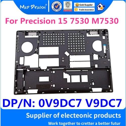 New original Laptop Bottom Base Assembly for Dell Precision 15 7530 7540 M7530 M7540 Bottom Base Case Cover - 0V9DC7 V9DC7