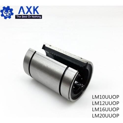 Hot sale 1pc LM12UUOP LM10UUOP LM16UUOP LM20UUOP 12mm Linear bearings Open Type CNC Linear Bushing for 3D printer parts shafts