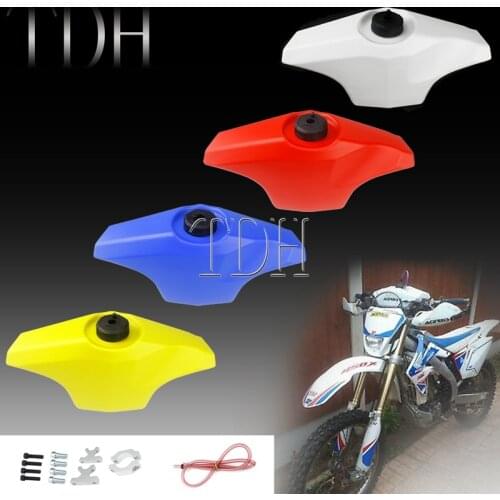 4 Colors Front Auxiliary Fuel Tank 22mm/28mm Handlebar Gas Oil Tank Carrier For Yamaha Honda Suzuki EXC XC WR YZF CRF 7/8"