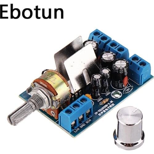 TEA2025B Mini Audio Amplifier Board Dual Stereo 2.0 Channel Amplifier Board For PC Speaker 3W+3W 5V 9V 12V CAR DIY KIT