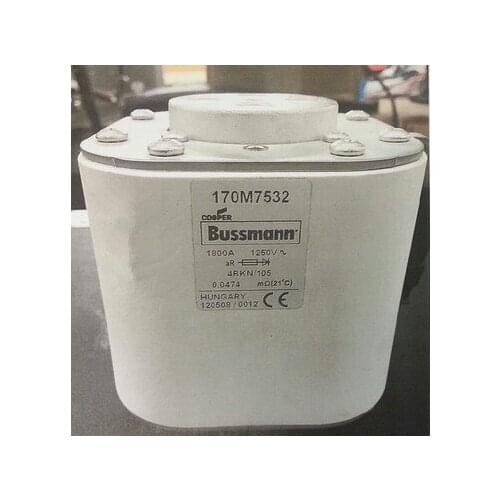 Fuses: 170M7532 1800A 1250V / 170M7592 2200A 1250V / 170M7595 2500A 1250V / 170M7597 1500A 1250V (4BKN/105 ) aR