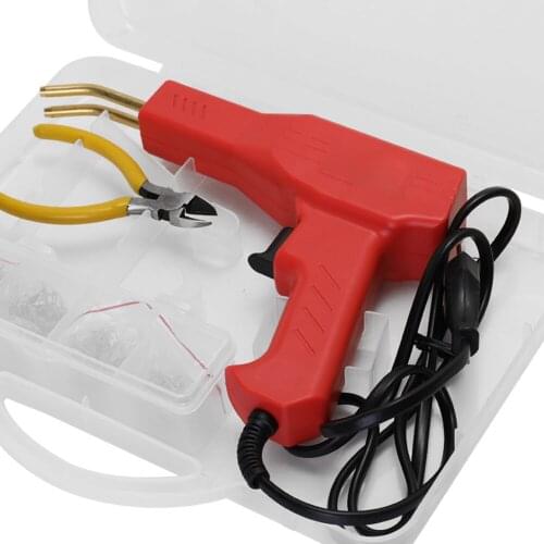 110-220V Plastic Welder Garage Tools Hot Staplers Machine Staple PVC Repairing Machine Car Bumper Repair Welding Gun Hot Stapler