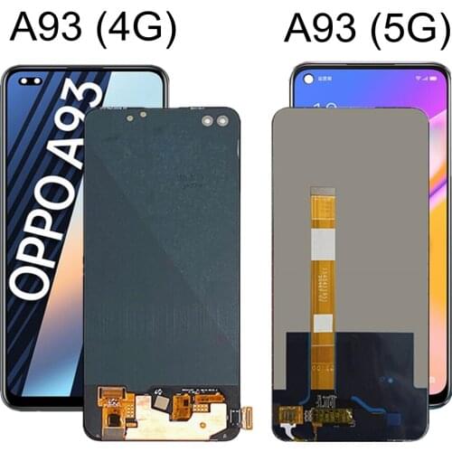 For OPPO A93 4G CPH2121 LCD Display Touch Screen Panel Digitizer Assembly For OPPO A93 5G PCGM00 PEHM00 LCD