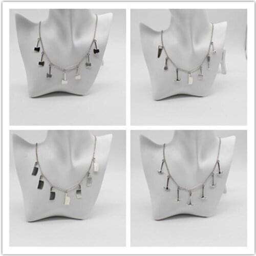 1pcs Tibetan silver jewelry kitchen knife wrench axe pendant necklace ornaments undead festival gift Halloween witch handmade je