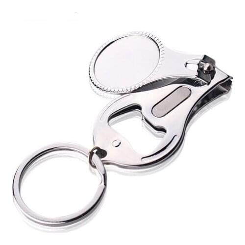 100Pcs Wedding Favors Multifunctional Wine Opener/Keychain/Nail Clippers