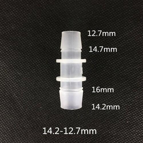14.2-12.7mm plastic connector, hose coupling, reducing connector, quick coupling