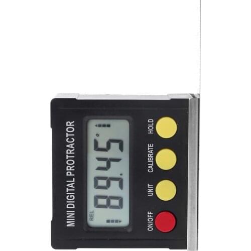 360 Degree Digital Protractor Inclinometer Electronic Level Box Magnetic Base Measuring Tools Dropship