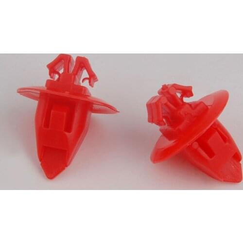 50pcs Nylon Wheel Flare Push-Type Fender Retainer Bumper Clips 90904-67037 For Toyota 4Runner Highlander Sequoia Tacoma Tundra