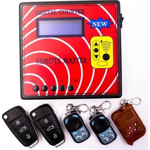 Digital Counter Remote Master Remote Control Copying Machine with 5pcs Fixed Code Model A Remote Keys