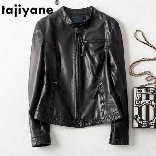 Spring Sheepskin Autumn Coat Topsreal Genuine Leather Jacket Women Clothes 2021 Womens Fur Coat Korean Vintage Outwear ZT2352