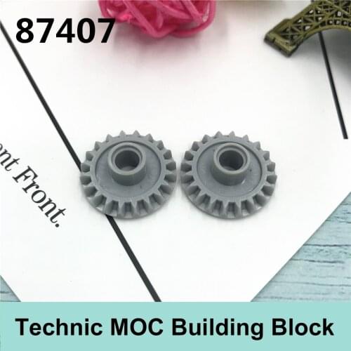 10PCS Technology Building Blocks Parts Compatible with Major Brand Technology Moc Parts 87407 Gifts Toys