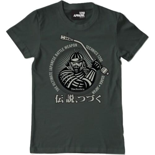 Technics / Dmc T-Shirt Samurai Dj New Fashion Brand-Clothing Hip-Hop Simple Splicing Tee Tops 3D Printed T-Shirts