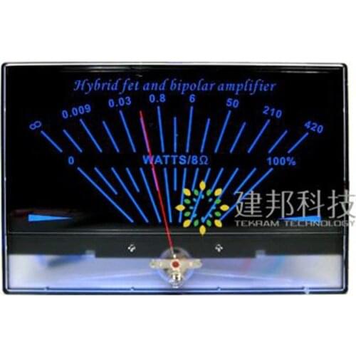 1pc P-200 Class A Power Amplifier Tube Level Meter DB Table Audio power VU Meter