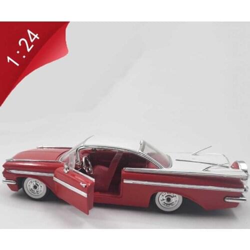 Jada1959 Chevy Impala 1:24 classic metal alloy die-cast sports car simulation model toys collection gifts display souvenir show