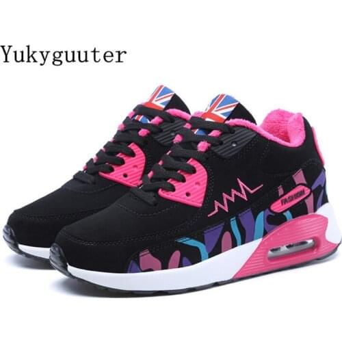 Sport Running Shoes Woman Winter Warm Outdoor Breathable Comfortable Couple Shoes Athletic Mesh Sneakers Women High Quality