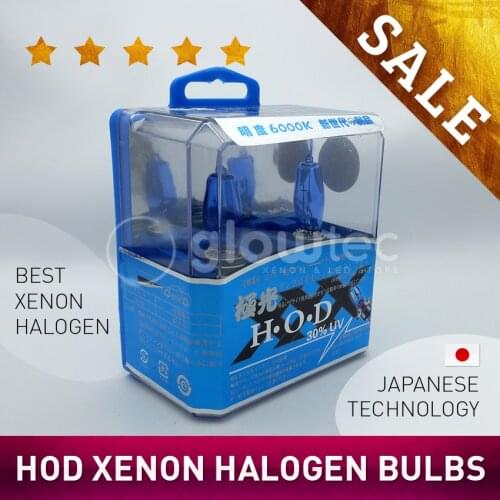 2xHalogen HOD Auto HeadLight Bulb Kit 100W super brightness Fog car Lights 12V Bulbs GLOWTEC