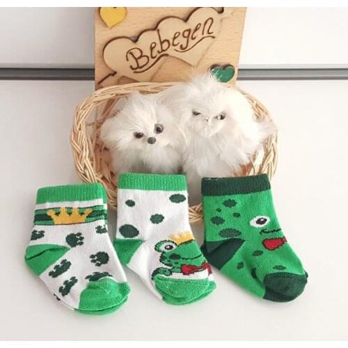 Frog 3 PCs Male Baby Socks Set