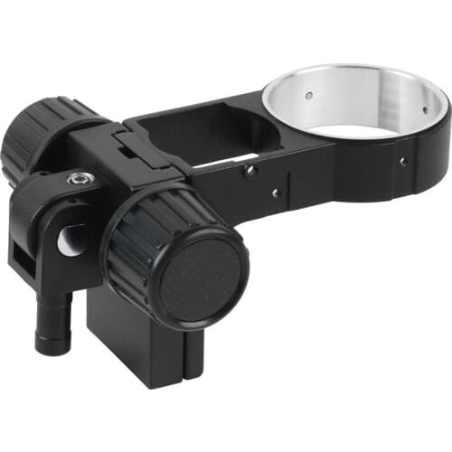76mm Diameter Zoom Stere Microscopes Adjustable Focusing Bracket Focusing Holder with Tail Tinocular Microscope