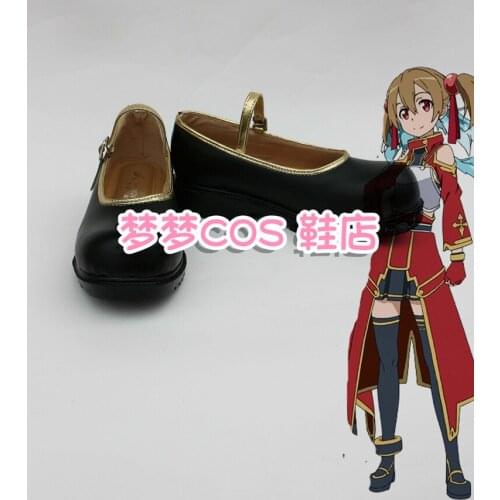 Sword Art Online Silica Keiko Ayano shoes Cosplay Costume Halloween Carnival Party Props