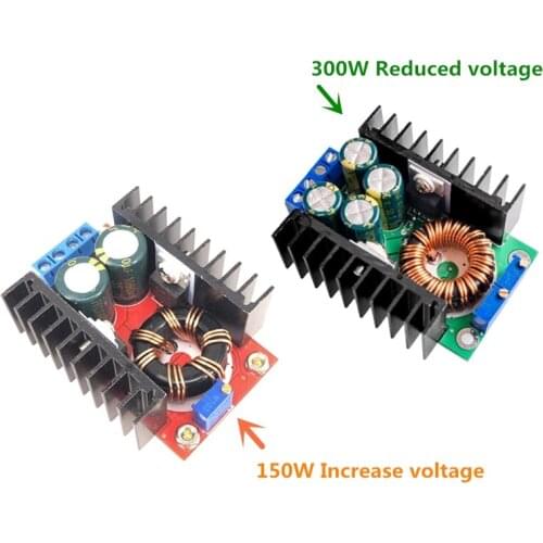 1PCS 150W Boost Converter 300W Step Down Up Buck Converter DC-DC 5-40V To 1.2-35V Power module XL4016 Step Up Voltage Charger