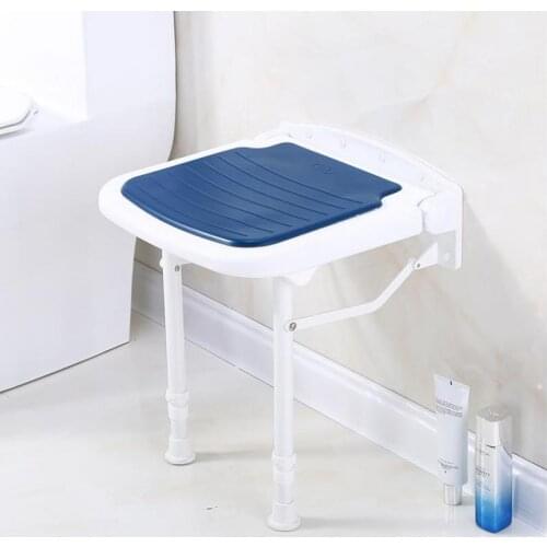 Bathroom Folding Stool, Sitting Stool, Wall Chair, Shower Stool, Folding Chair, Wall Chair, Shoes Stool, Slip-proof Stool, Old M