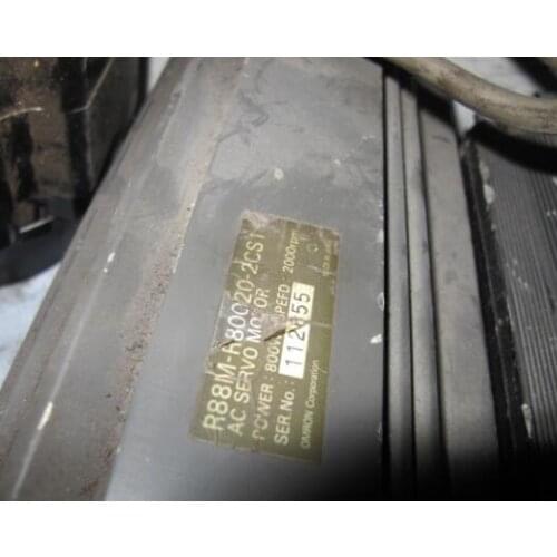 Servo motor R88M-R80020-2CS1 , 90% appearance new ; 3 months warranty ; in stock, fast delivery