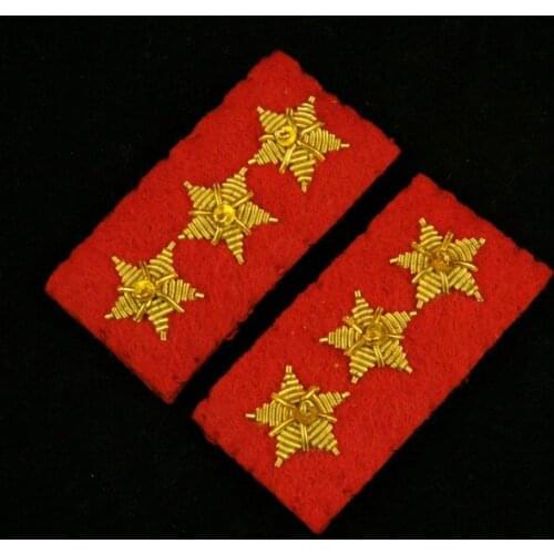 WWII IMPERIAL JAPANESE ARMY PRIVATE FIRST CLASS COLLAR TABS