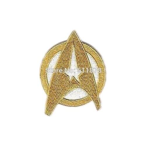 3.5" ENLISTED ENSIGNIA Movie TV Show Series Costume Embroidered iron on sew On patch Tshirt TRANSFER MOTIF APPLIQUE