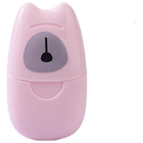 High Quality Portable Mini Hand Soap Dispenser Travel Outdoor Disposable Soap Paper Travel Supplies Soap Tablets